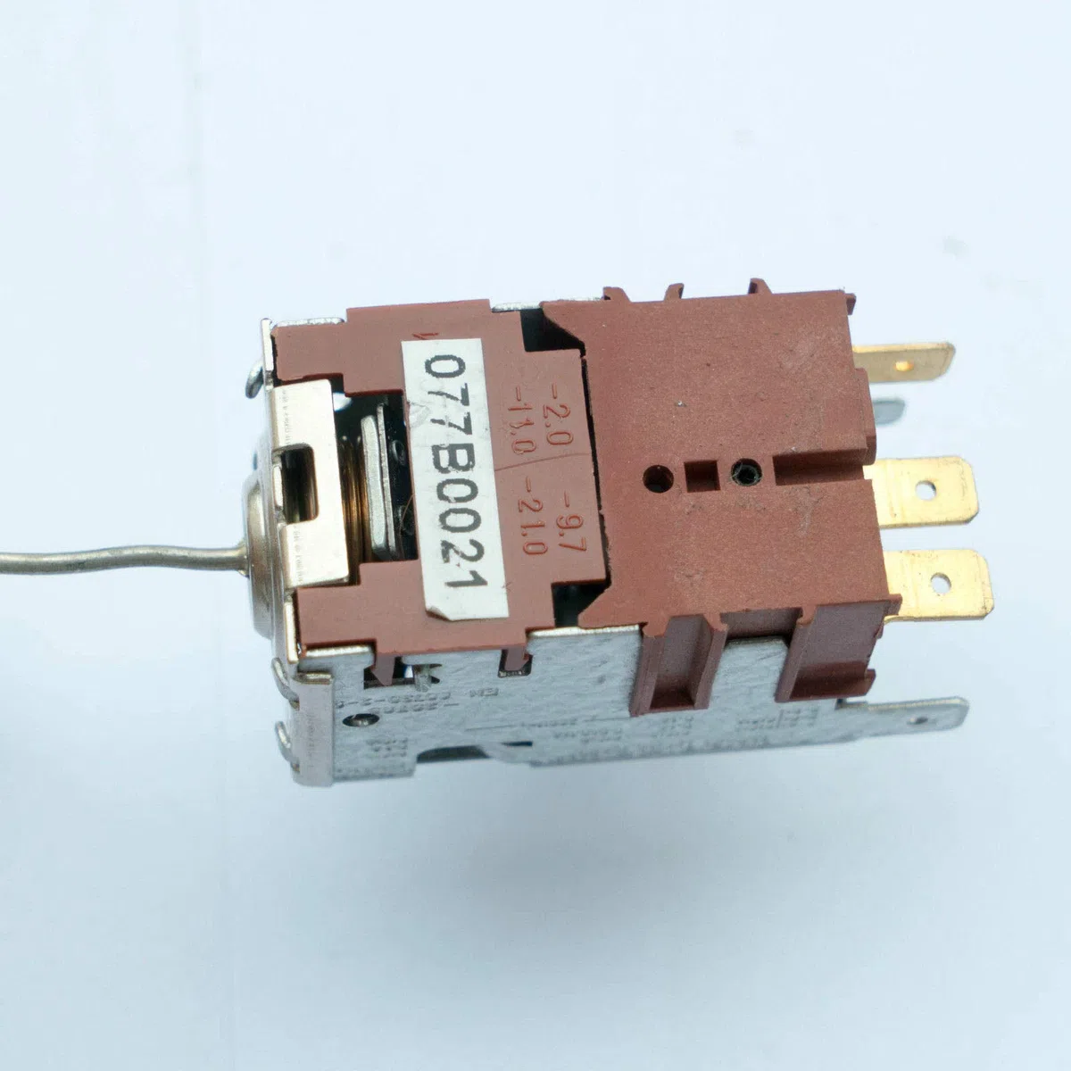 Danfoss 25T65, termostato, EN60730-2-9 077В0021, per congelatore