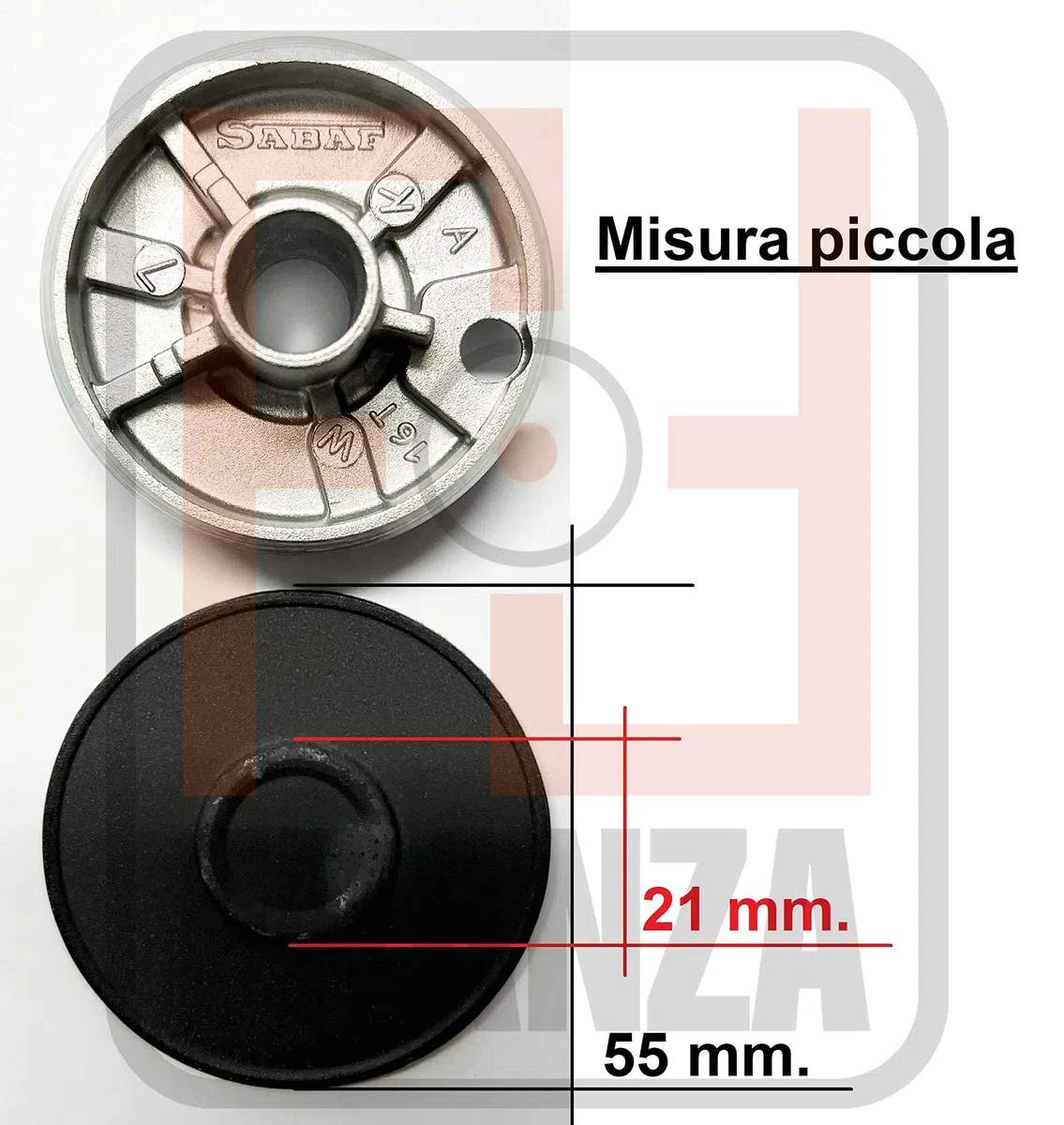 Franke - Kit 4 bruciatori Sabaf completi di piattelli spartifiamma per cucina piano cottura 4 fuochi - Made in Italy - KIT00235