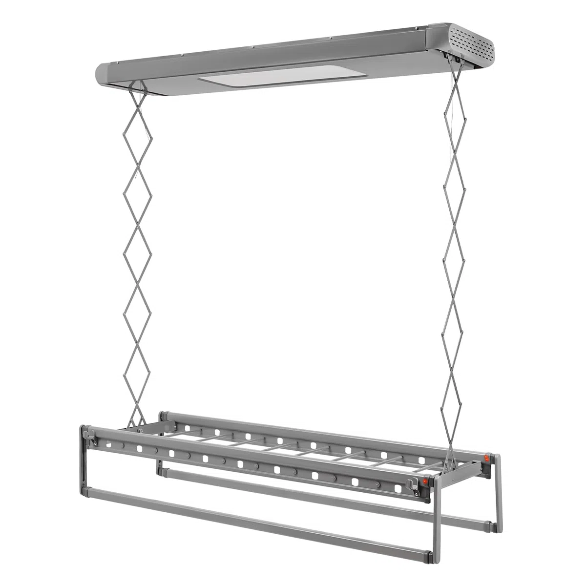 Asciugatrice elettrica con luce aria, asciugatrice elettrica compatta con telecomando Pro in alluminio e acciaio