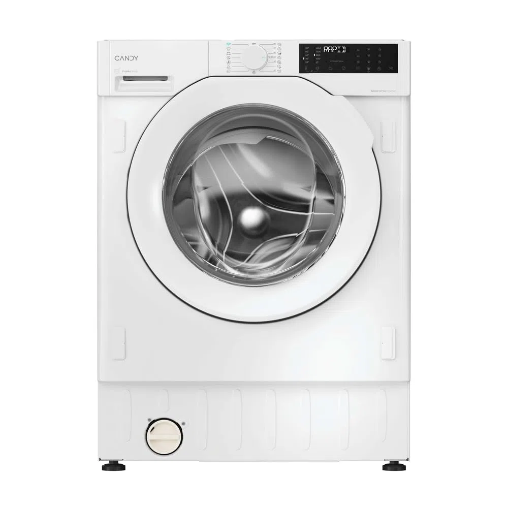 Candy ProWash 400 Lavatrice Incasso a Completa Scomparsa 9 Kg 1600 RPM Classe A WiFi App hOn Motore Inverter Vapore Mix Power System 16 Programmi AxLxP 82x60x52,5 cm Modello BC4S69M6D8J-S
