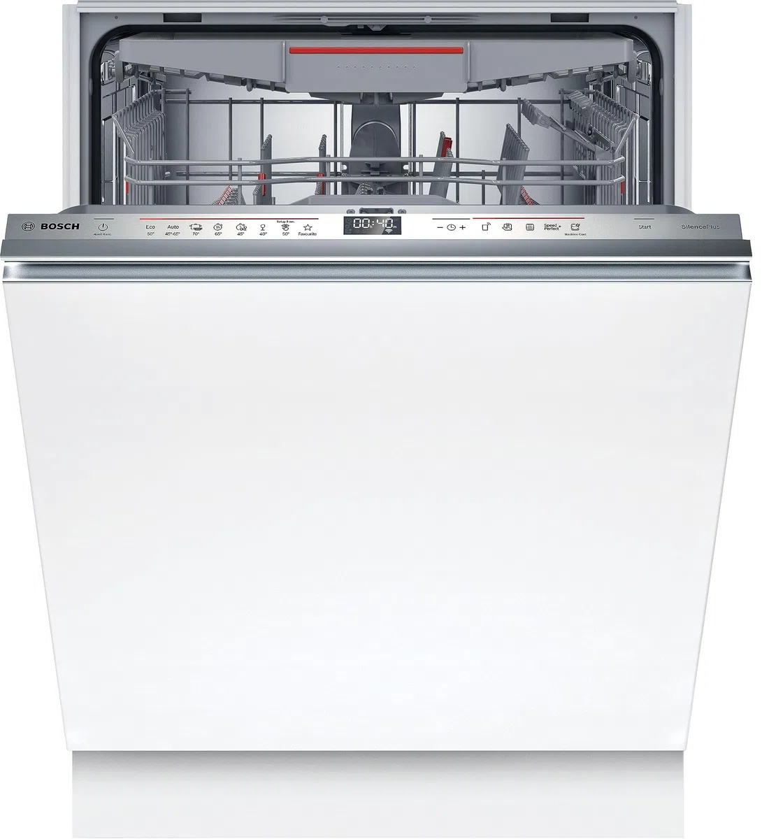 Bosch SMV6ECX00E Serie 6, Lavastoviglie da incasso a scomparsa totale, Home Connect, Extra Clean zon, EfficientDry, 60 cm