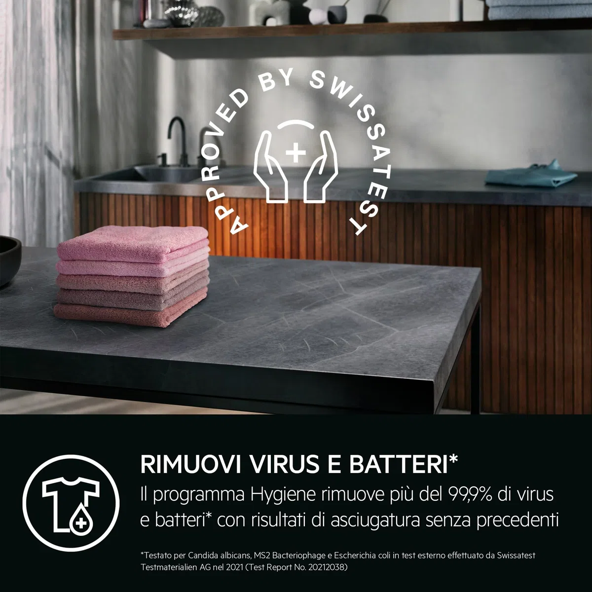 AEG TR8HD9A Asciugatrice a Pompa di Calore, Serie 8000, 9 kg, Classe A, 12 Programmi, Tecnologia AbsoluteCare, PreciseDry con Sensori di Umidità, 61 dB, Tipologia filtro: Easy Flow 850x596x636 mm