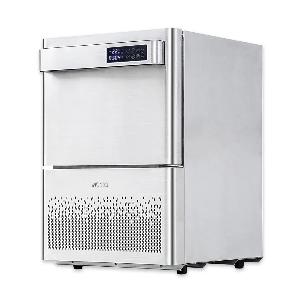 Vesta Precision Abbattitore di Temperatura BF100 per Raffreddare e Congelare gli Alimenti in Tempi rapidi | Congelatore a Pozzetto Compatto con 1 Vassoio incluso (capacità di 2) | Camera 33,5x30x20cm