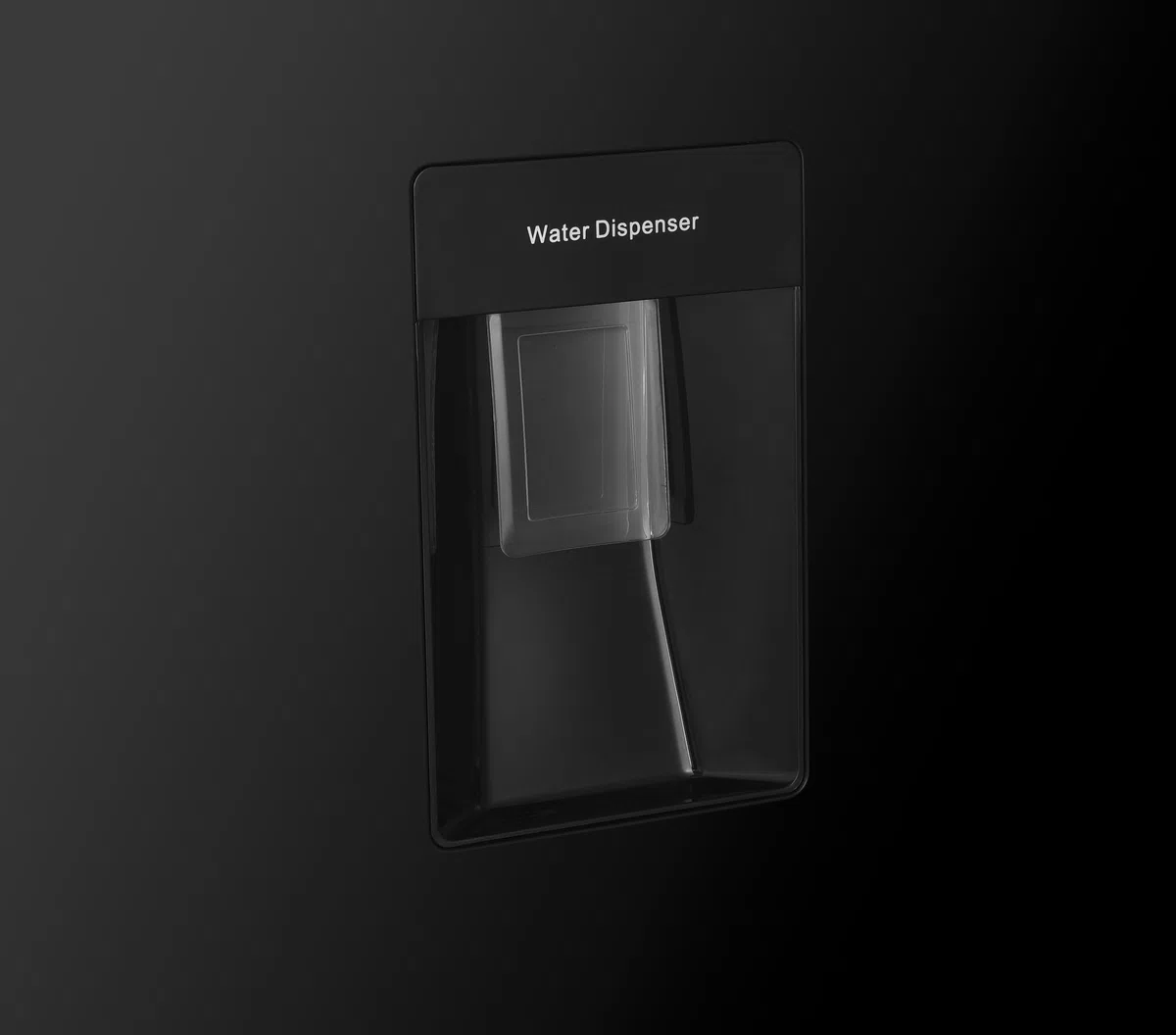 GEDTECH Frigorifero combinato - congelatore basso - GCB262BL Nero - capacità 262L - Classe E