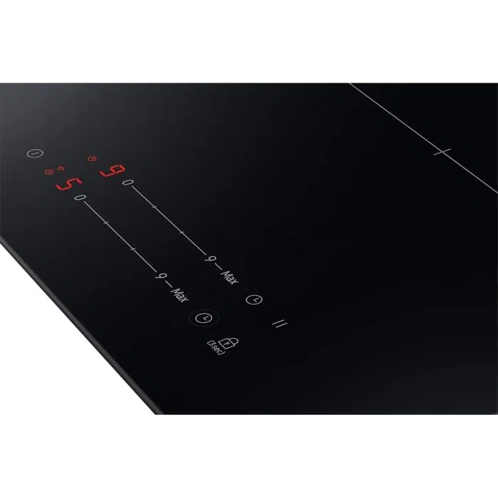 Samsung NZ32BG2005FKU2 - Piano cottura a incasso, Wi-Fi, 2 zone di cottura, Controllo touch, Arresto di sicurezza, Induzione