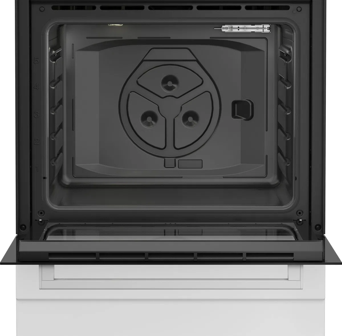 FBST62110ST Cucina a gas con forno elettrico 60x60 cm Bianco Classe energetica A