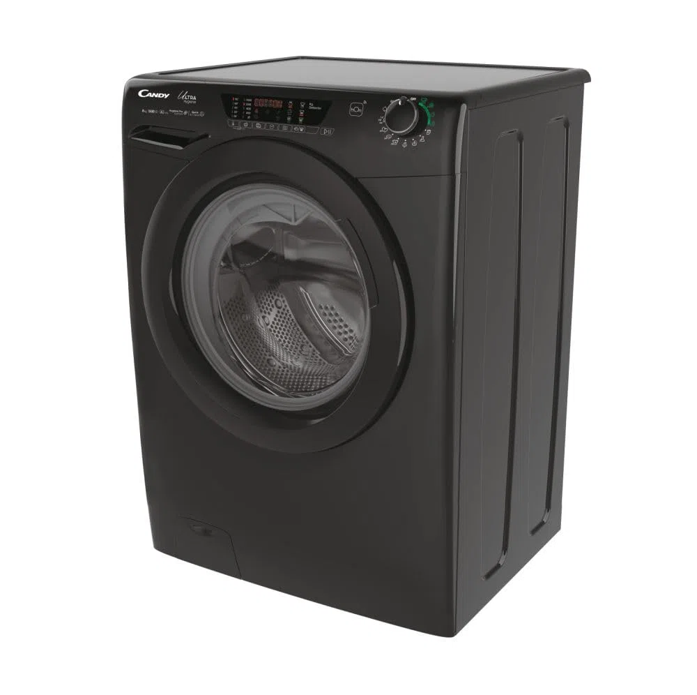 Candy HE1584TWMBB6-S Ultra Hygiene Lavatrice 8 Kg Classe A-10% Profondita' 53 cm Centrifuga 1500 giri Motore Inverter colore Nero