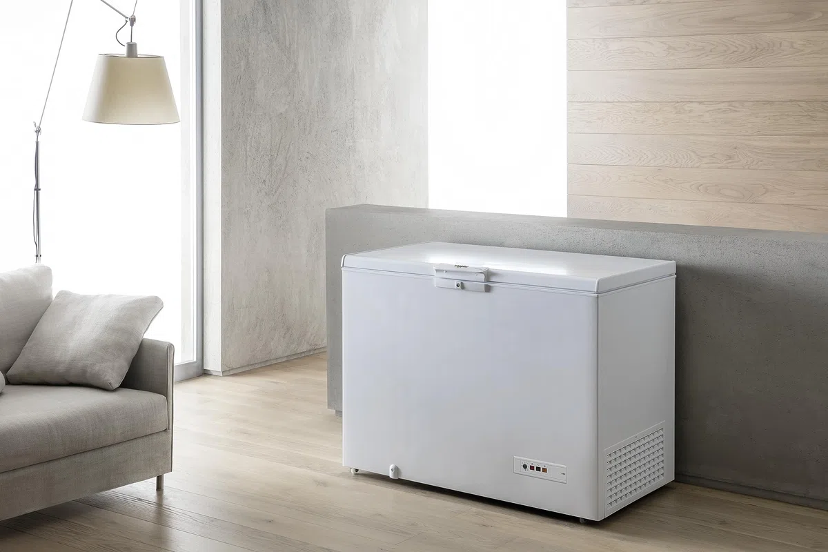 Whirlpool WHE39392 T - Congelatore A Pozzetto 394 Litri Classe Energetica E. Congelatore A Pozzetto Grande, Dimensioni: 91,6x140,5x69,8 cm Ideale Per Famiglie Grandi.