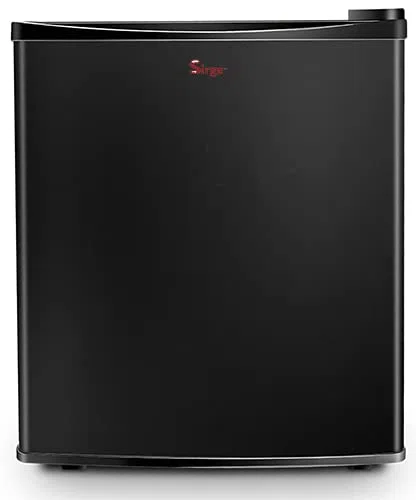 Sirge Mini Frigo Bar da Camera, Rumore 0, Frigorifero Portatile, Frigo Piccolo per Campeggio, MiniFrigo per Cosmetici, FrigoBar con LED, Frigo-Bar da Ufficio, 25L, 4-12°C