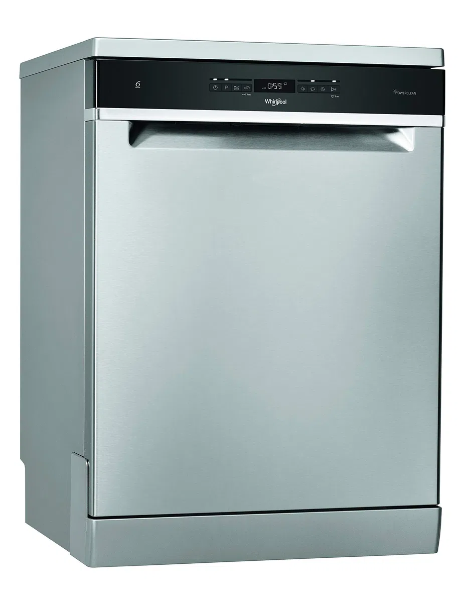Whirlpool WFO 3O41 PL X - Lavastoviglie Libera Installazione Per 14 Coperti. Lavastoviglie Con Tecnologia Sesto Senso Larghezza 60,0cm, Profondità 59,0cm, Altezza 85,0cm, Classe Energetica C