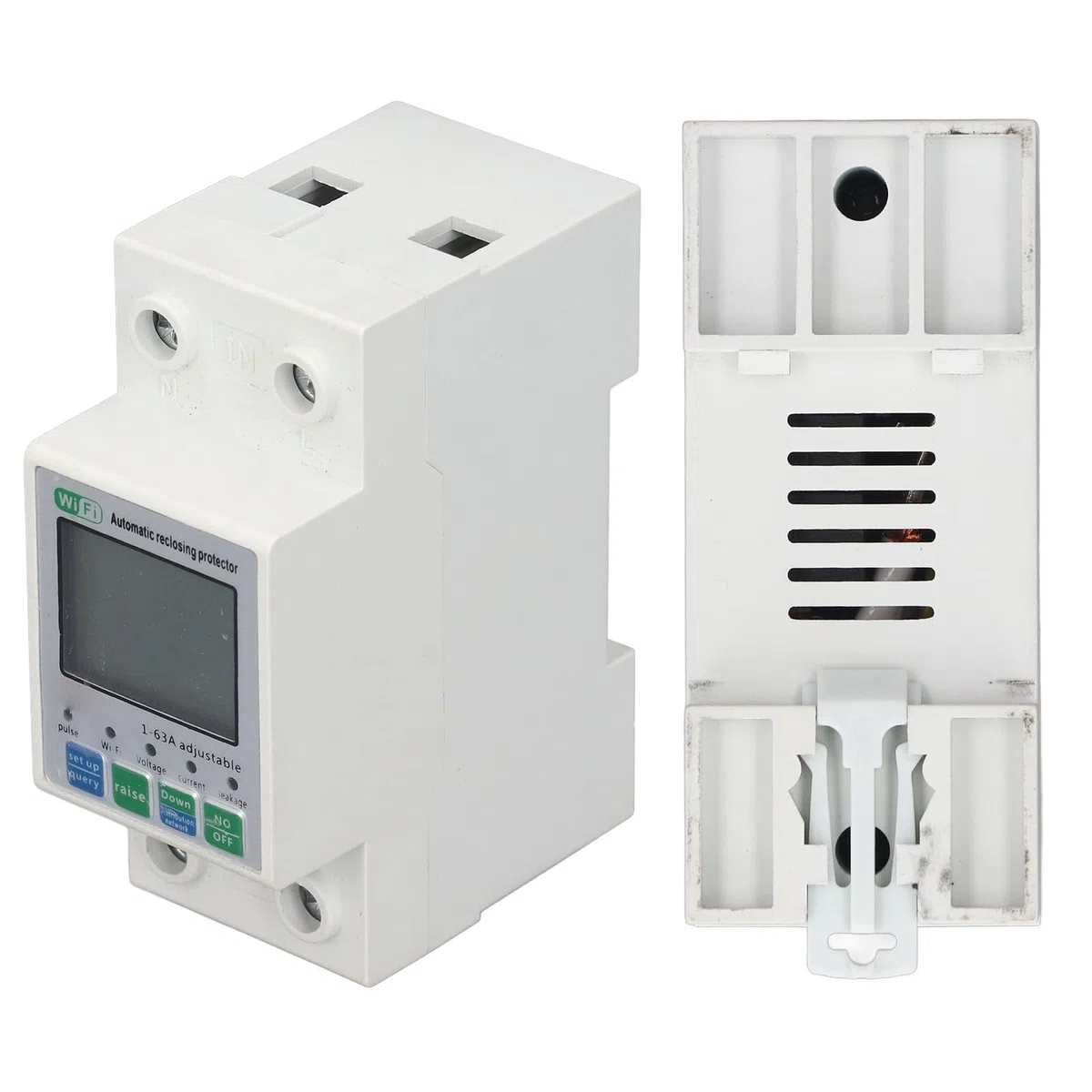 Monitor di Energia Intelligente WiFi Misuratore di Potenza con Controllo Remoto e Display Digitale