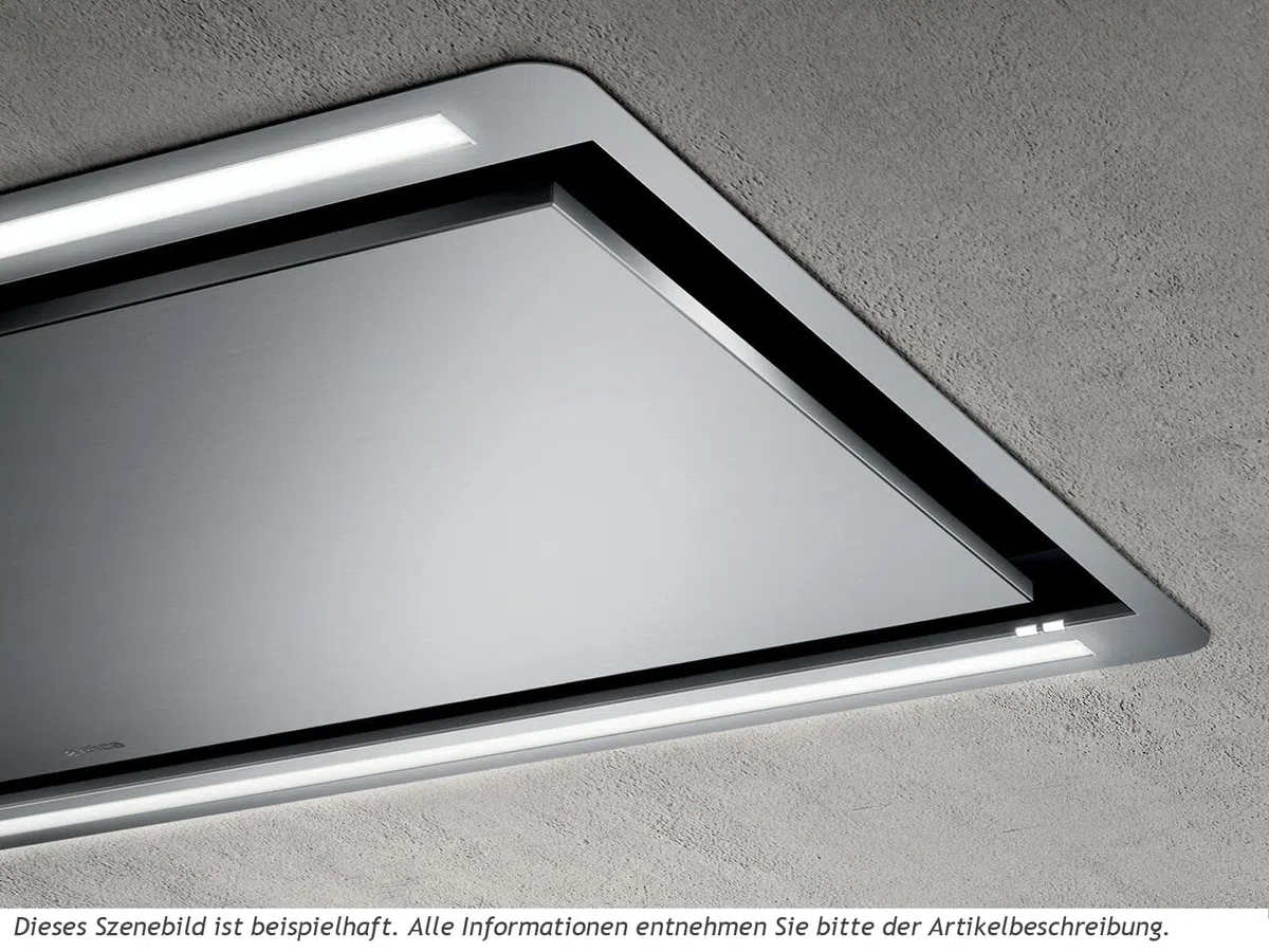 ELICA Cappa da soffitto HILIGHT-X H16 BL/A/100 – PRF0173443A, in acciaio inox, nero