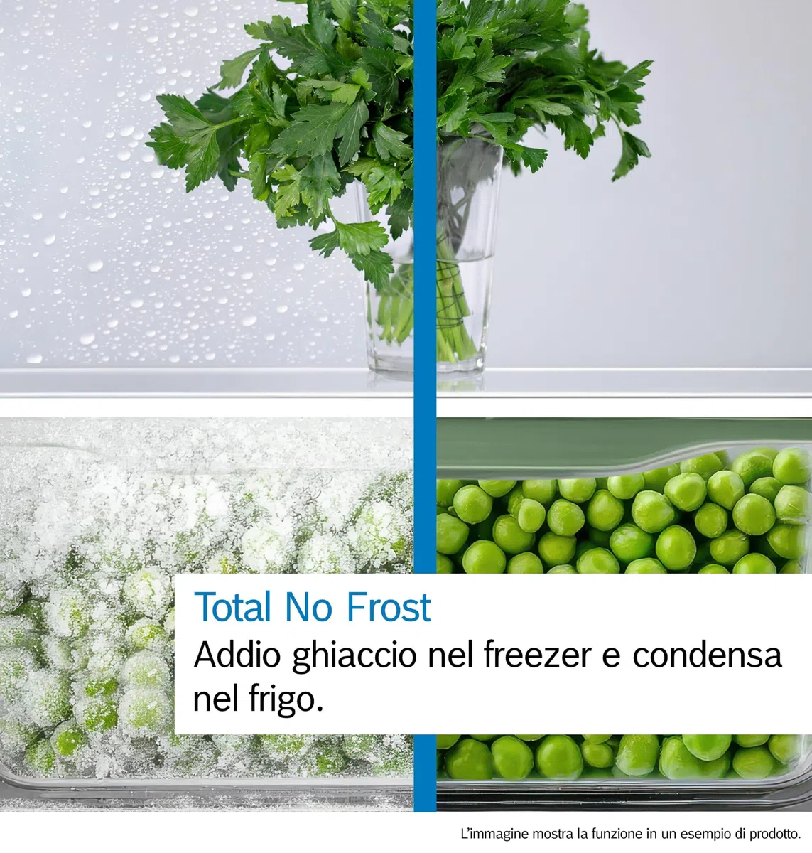 Bosch KGN492IAF Serie 4, Frigorifero combinato da libera installazione, Total No Frost, VitaFresh XXL: Spazio extra-large per i tuoi cibi freschi, PerfectFit, Luce LED, Acciaio, 203 x 70 cm