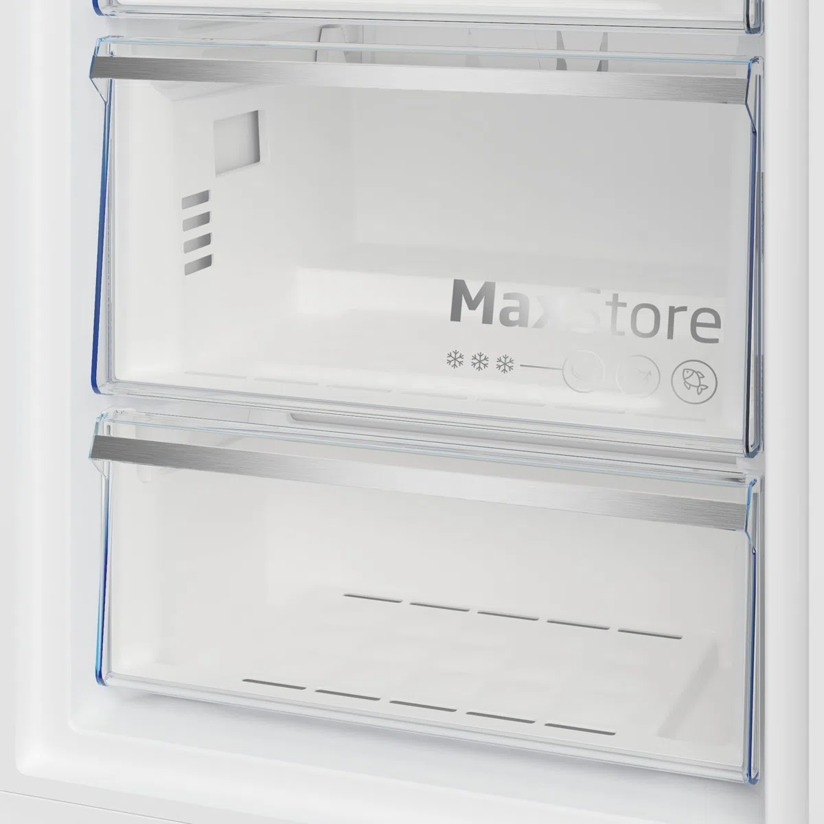 Beko - B5RMFNE314W - Congelatore Verticale, Classe E, NO FROST, Inverter, Bianco, volume netto 286 litri, DImensioni HxLxP: 186x60x75
