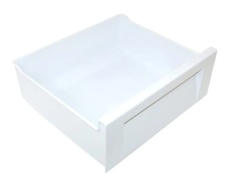 FIGEVIDA Cassetto Basket Frigo congelatore superiore 41 cm x 35 cm x 15,5 cm congelatore per Whirlpool 481941879767