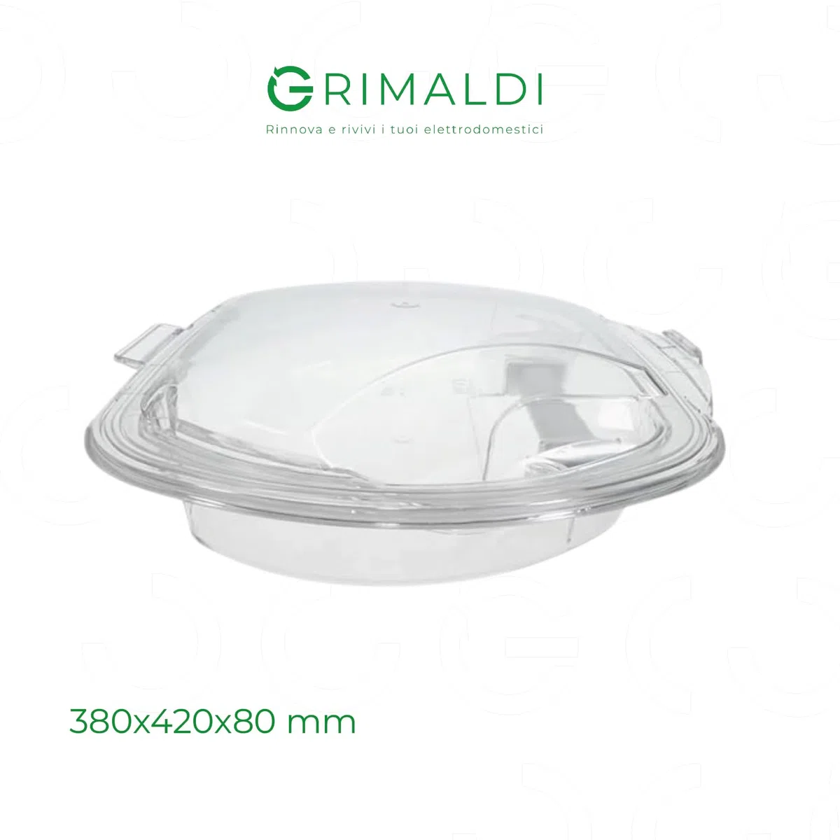G GRIMALDI Cassetta di raccolta per acqua secca compatibile con -CANDY- codici -40009648- -40008542- -