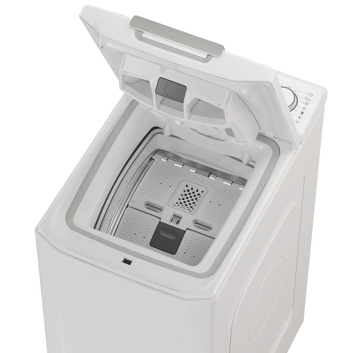 Candy ProWash 500 Lavatrice Carica dall’Alto 7 Kg 1200 RPM Classe A Slim 40,5 cm WiFi App hOn Motore Inverter AI Weight Sense 17 Programmi Rapidi AxLxP 86x40,5x60 cm TCA274TM5-S