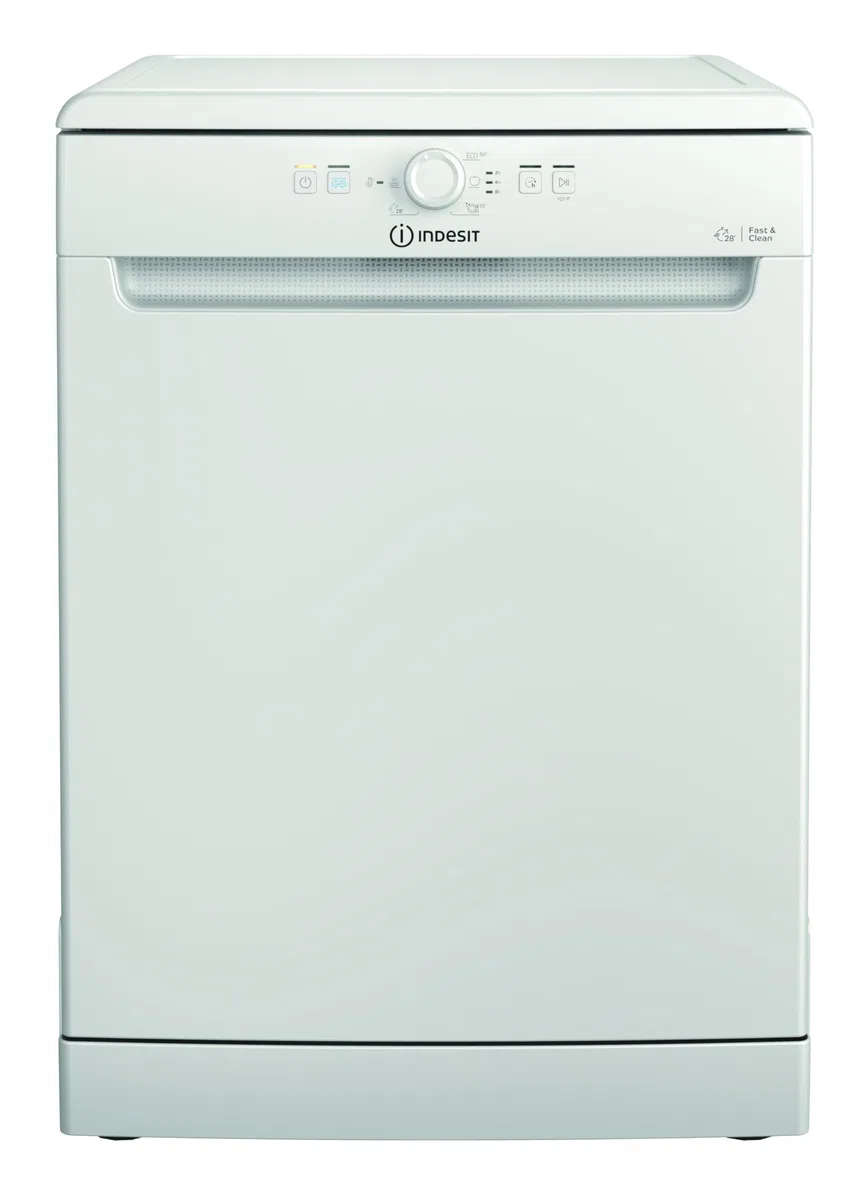 Indesit IN2FD14BNP80W, Lavastoviglie Libera Installazione Larghezza 60 cm, Profondità 59 cm, Altezza 85 cm, Lavastoviglie Esterna Con Capacità 14 coperti, Classe Energetica D