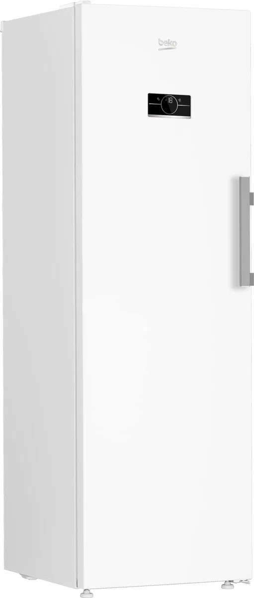 Beko - B5RMFNE314W - Congelatore Verticale, Classe E, NO FROST, Inverter, Bianco, volume netto 286 litri, DImensioni HxLxP: 186x60x75