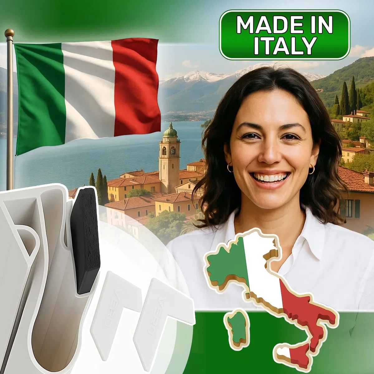 Kit Universale Guarnizione Frigorifero con Сongelatore 1300x700 mm - Garanzia di 5 Anni - MADE IN ITALY - ONIX TECH