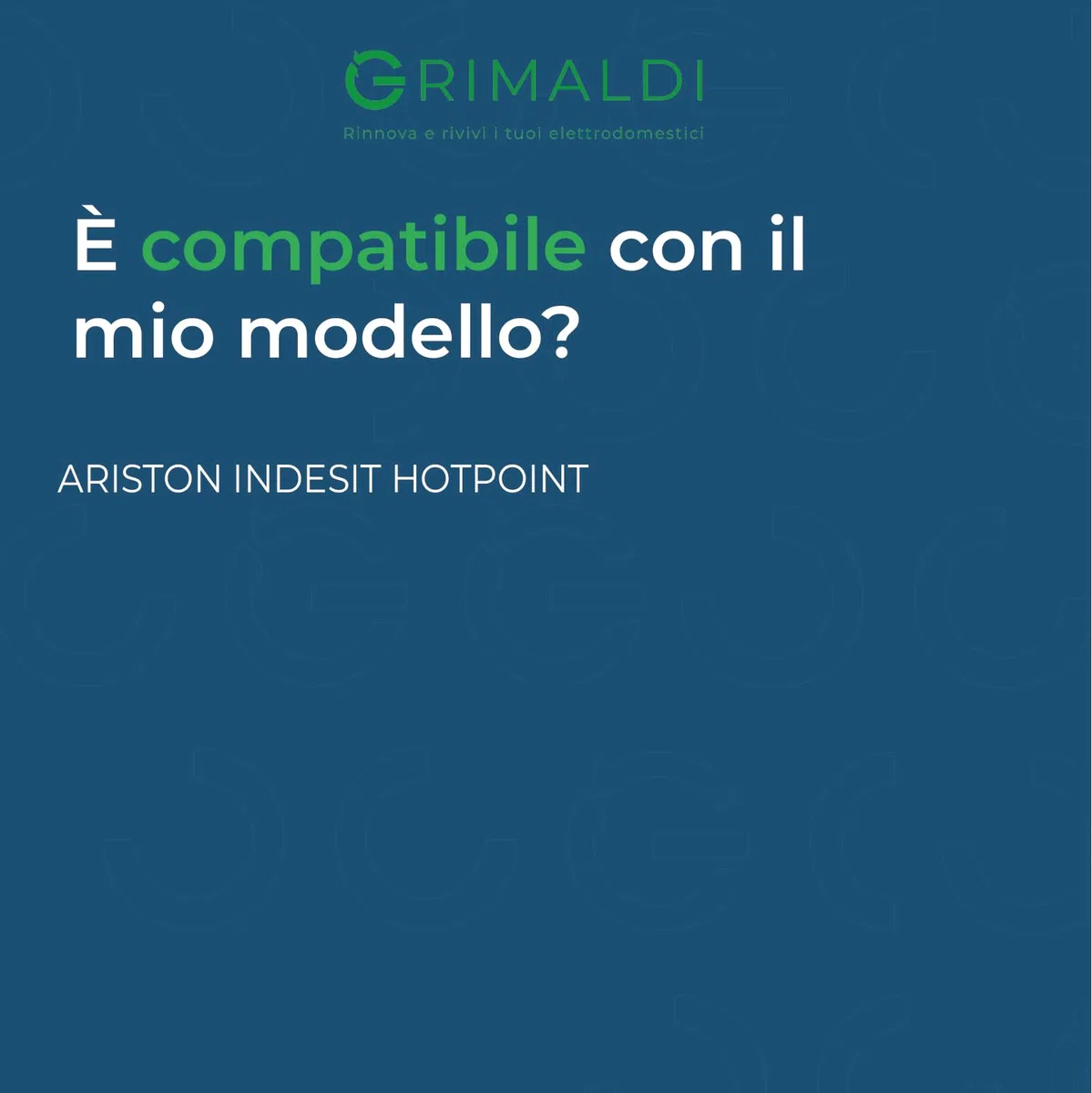 G GRIMALDI Motore Lavastoviglie Compatibile Indesit Ariston Hotpoint C00303737 M311 — 60W 220 230V 50Hz 0.6A — Attacco RAST 5 — Ricambio Alternativo 14012151