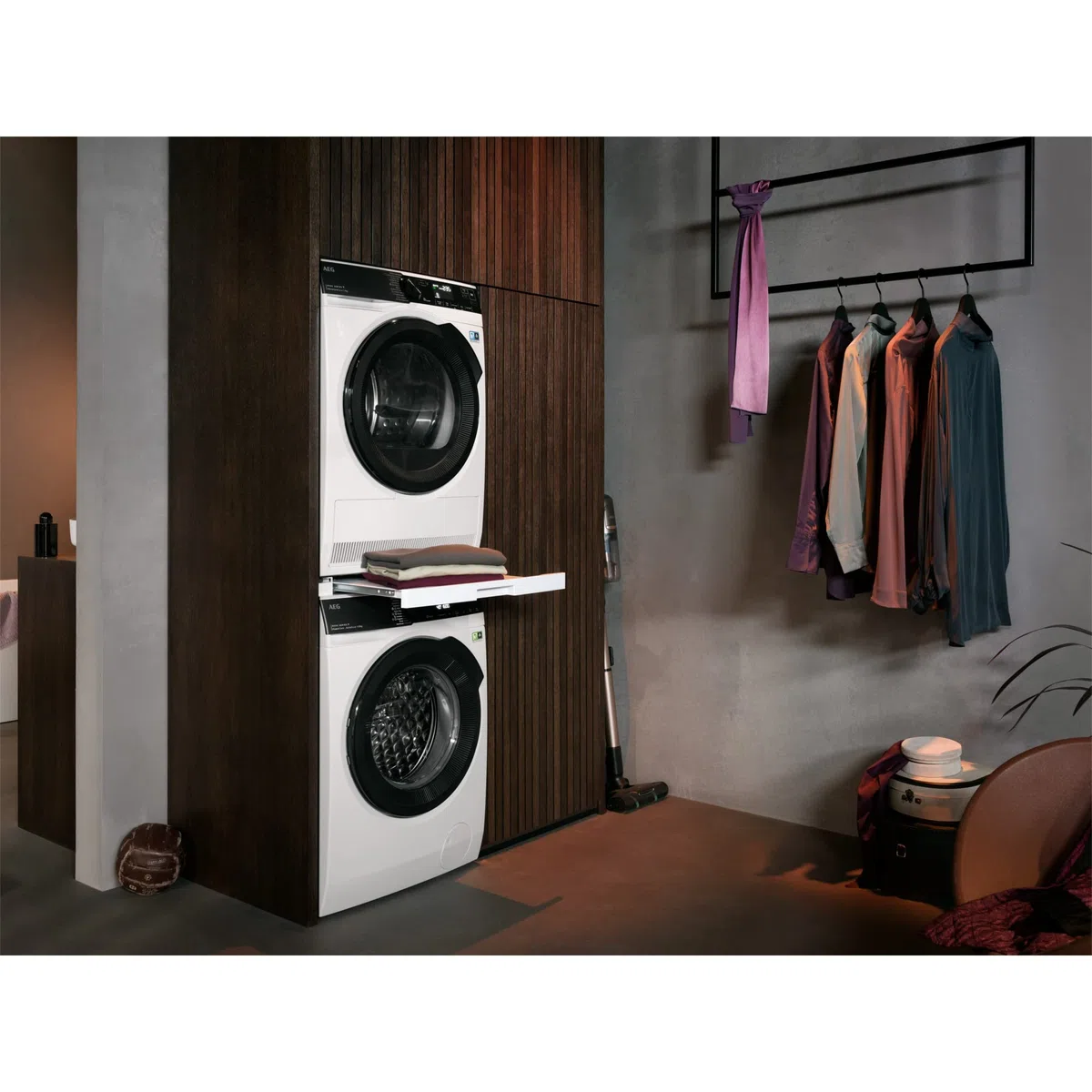 AEG Kit di impilamento per bucato, SKP11GW3
