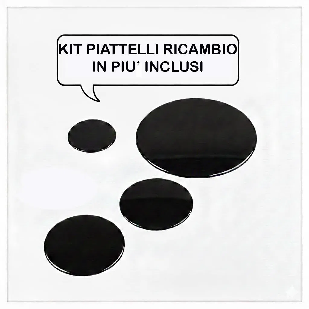 LAREL Cucina Marrone 60x60 4 Fuochi con Forno a Gas Metano o GPL, Grill Elettrico e Coperchio in Vetro
