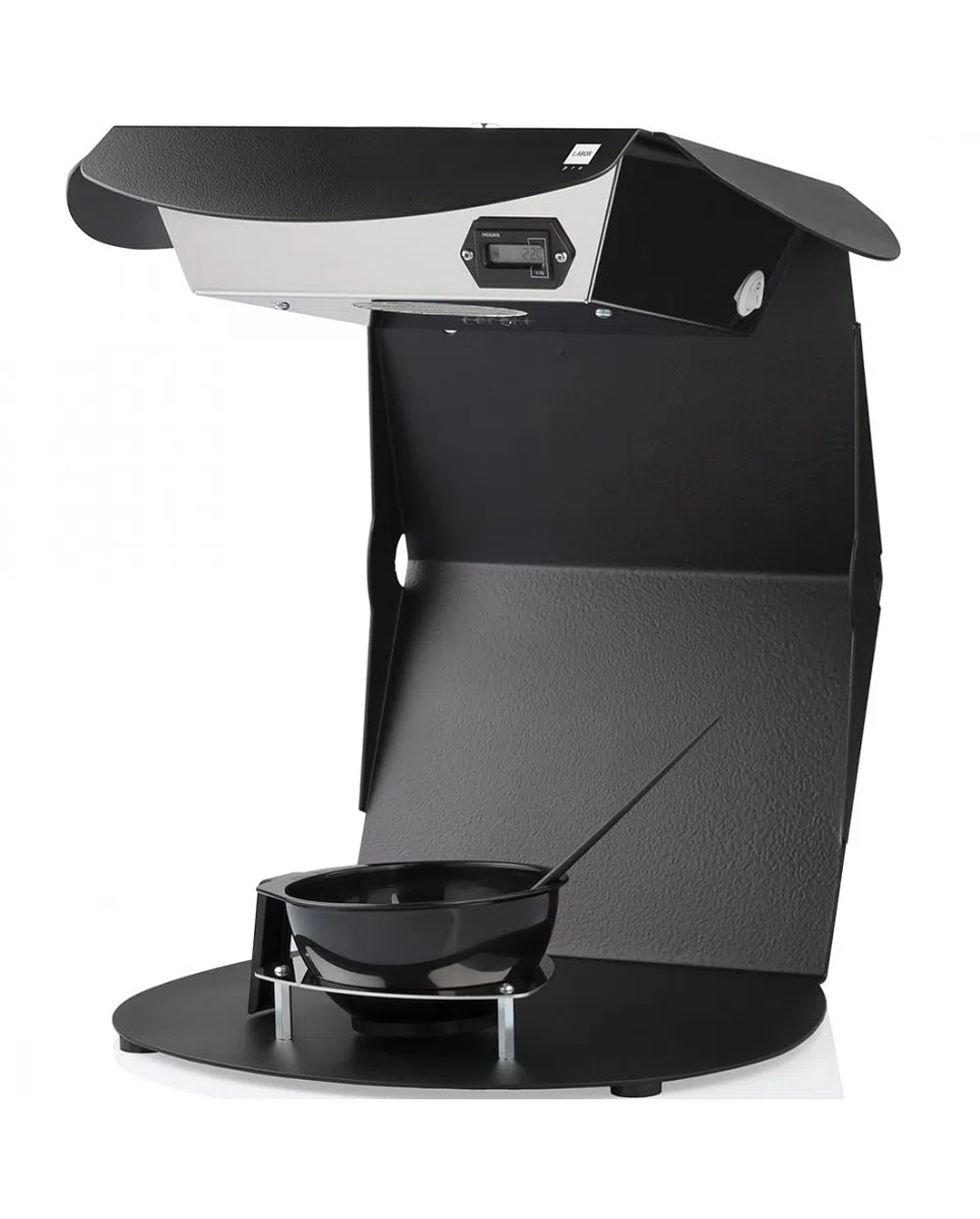 Labor Pro Cappa Aspirante per Tintura Capelli Professionale con Carboni Attivi per la Preparazione di Colori e Decolorazioni, Made in Italy