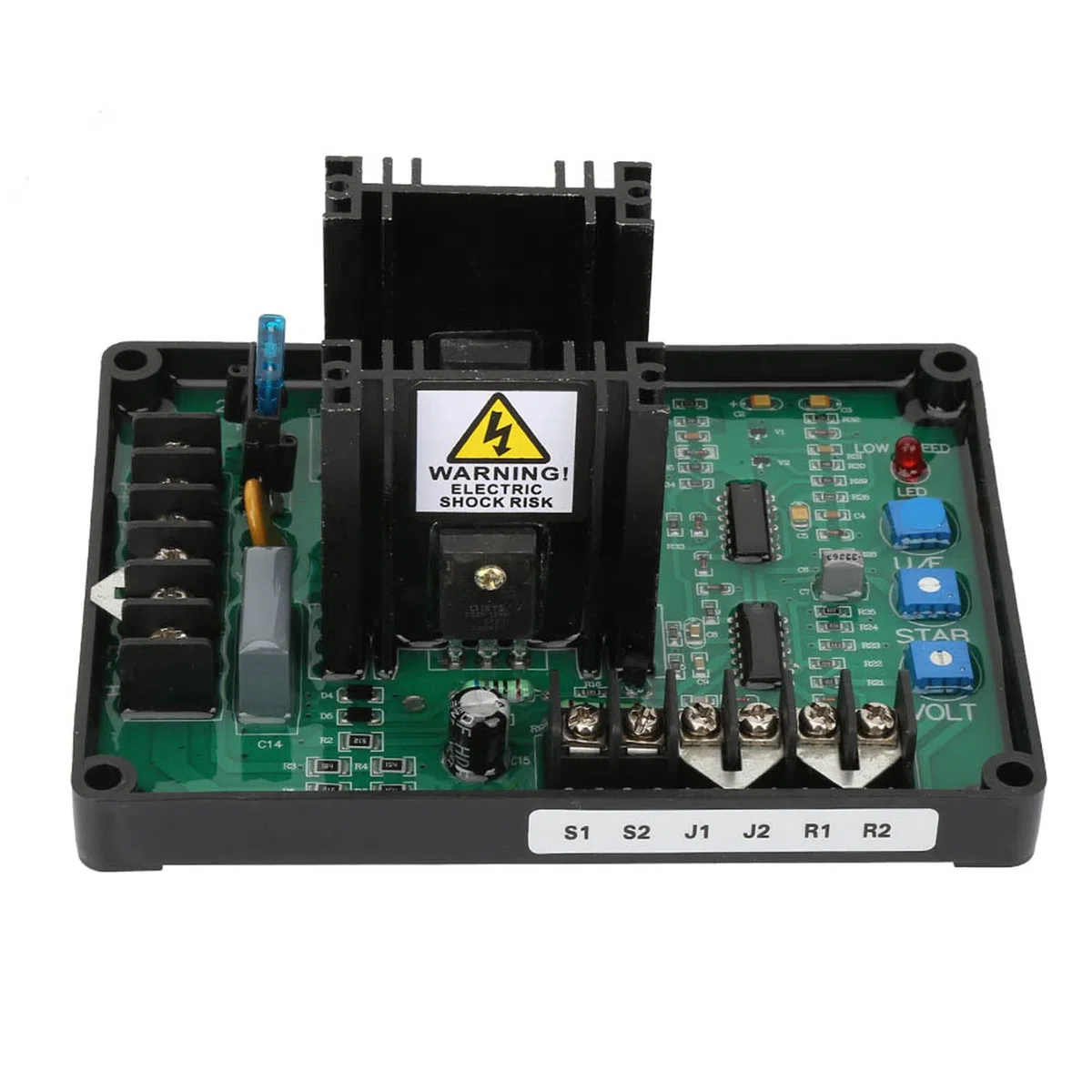 Yinhing Regolatore di Tensione Automatico GAVR 20A per Stabilizzatore di Potenza del Generatore 20A per Prestazioni e longevità Migliorate in Varie Applicazioni