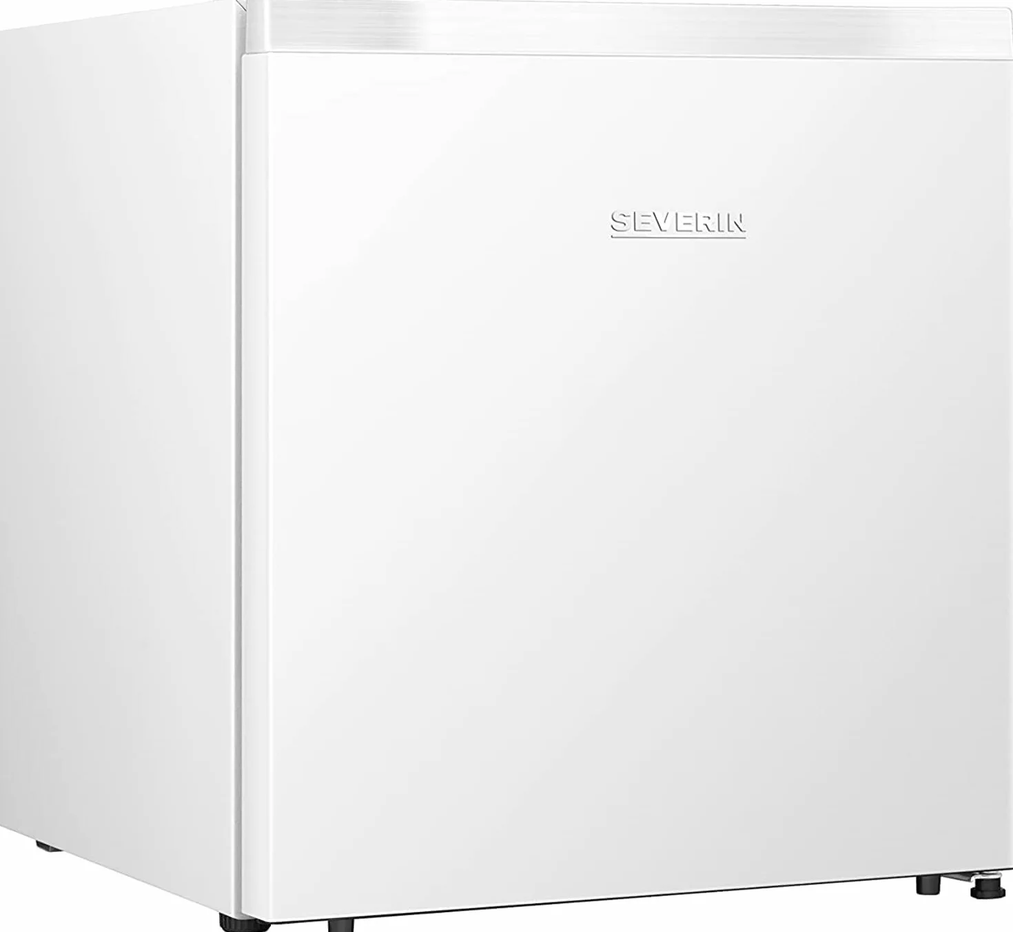 SEVERIN Mini Congelatore, 32 Litri, 4 Stelle, Silenzioso (39 dB), Porta Reversibile, Regolazione Temperatura, Ripiano in Vetro, 48,0 x 44,5 x 50,0 cm, Bianco - GB 8886