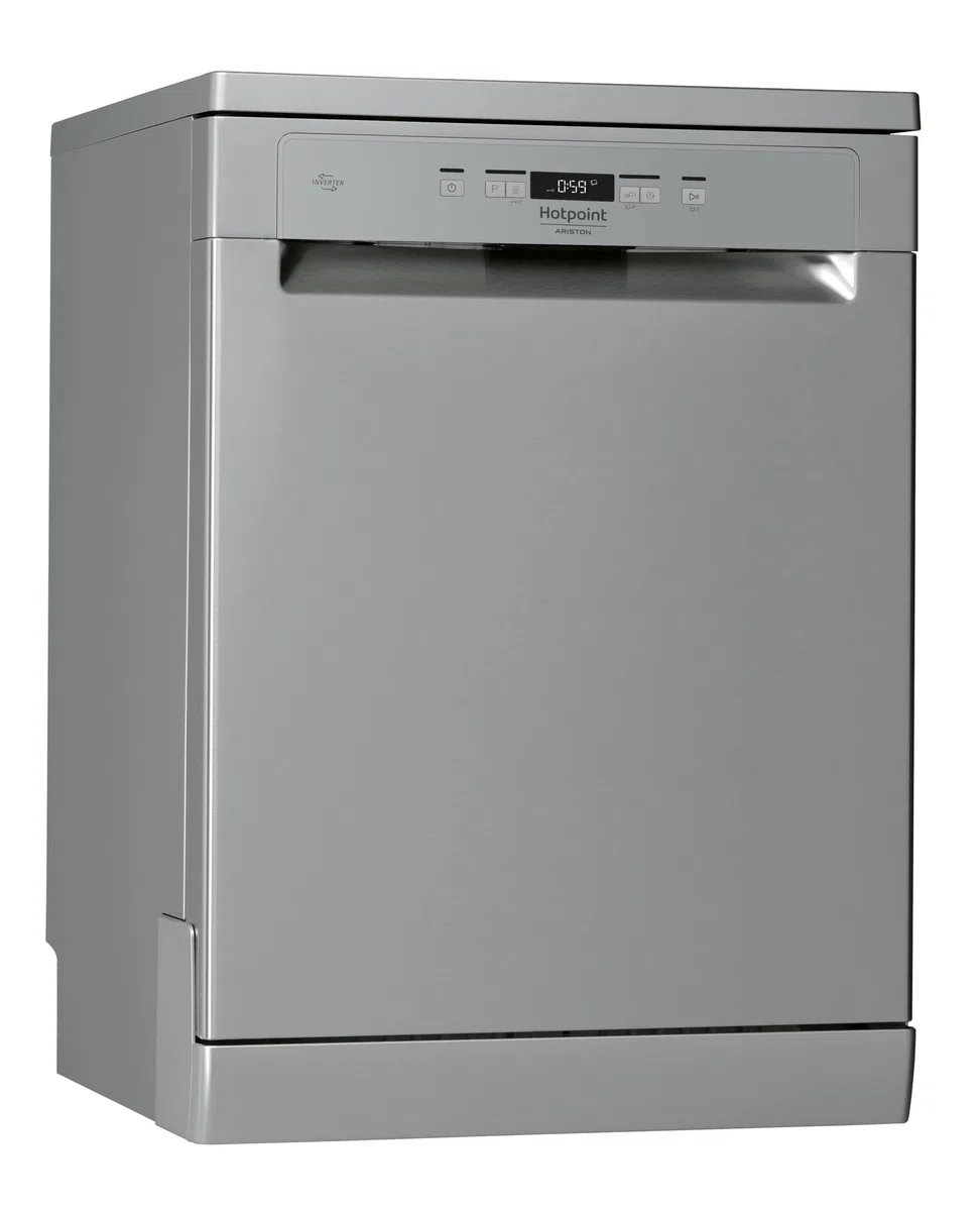 Hotpoint Ariston HA4FFC14BX Lavastoviglie Libera Installazione 14 Coperti Classe C ActiveDry Terzo Cesto Fisso 85 x 60 x 59 cm