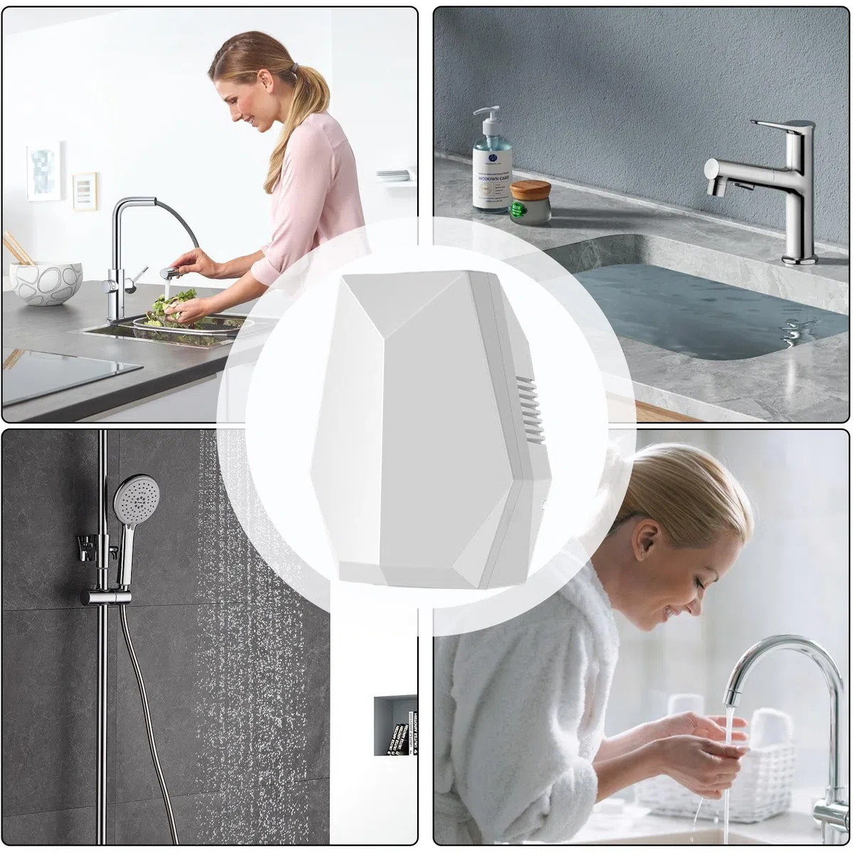 Asciugamani Elettrici | Asciugamani Commerciale Senza Contatto E Silenzioso - Dispositivo Automatico Con Funzione Ventilazione Per Bagni Hotel E Ristoranti
