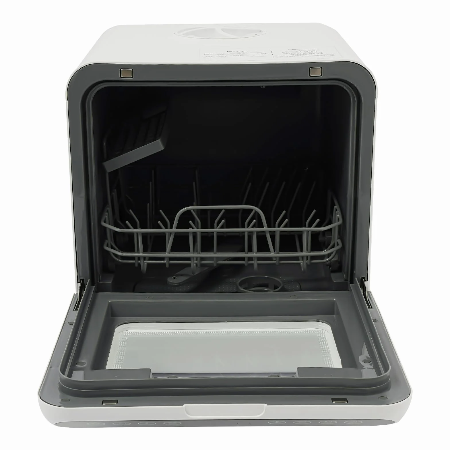 Mini lavastoviglie piccola 6 litri serbatoio acqua quattro modalità di lavaggio mini lavastoviglie portatile compatta circolazione dell'aria calda asciugatura
