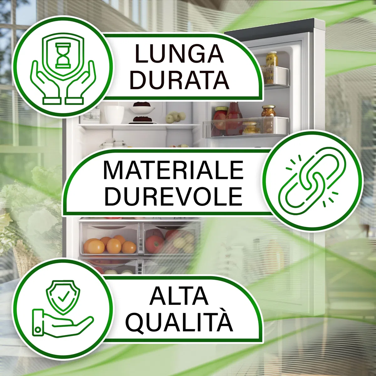 Kit Universale Guarnizione Frigorifero con Сongelatore 1300x700 mm - Garanzia di 5 Anni - MADE IN ITALY - ONIX TECH