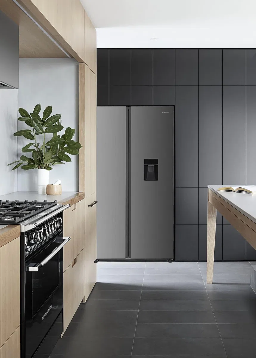 GEDTECH GSBS510IXT 510L (324L + 181L) - Frigorifero multiporta in acciaio inox