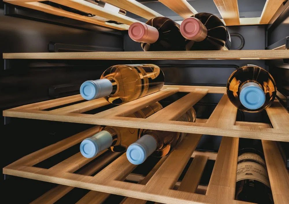 Cantinetta vino, n° 41 bottiglie, nero - CWC 150 MH