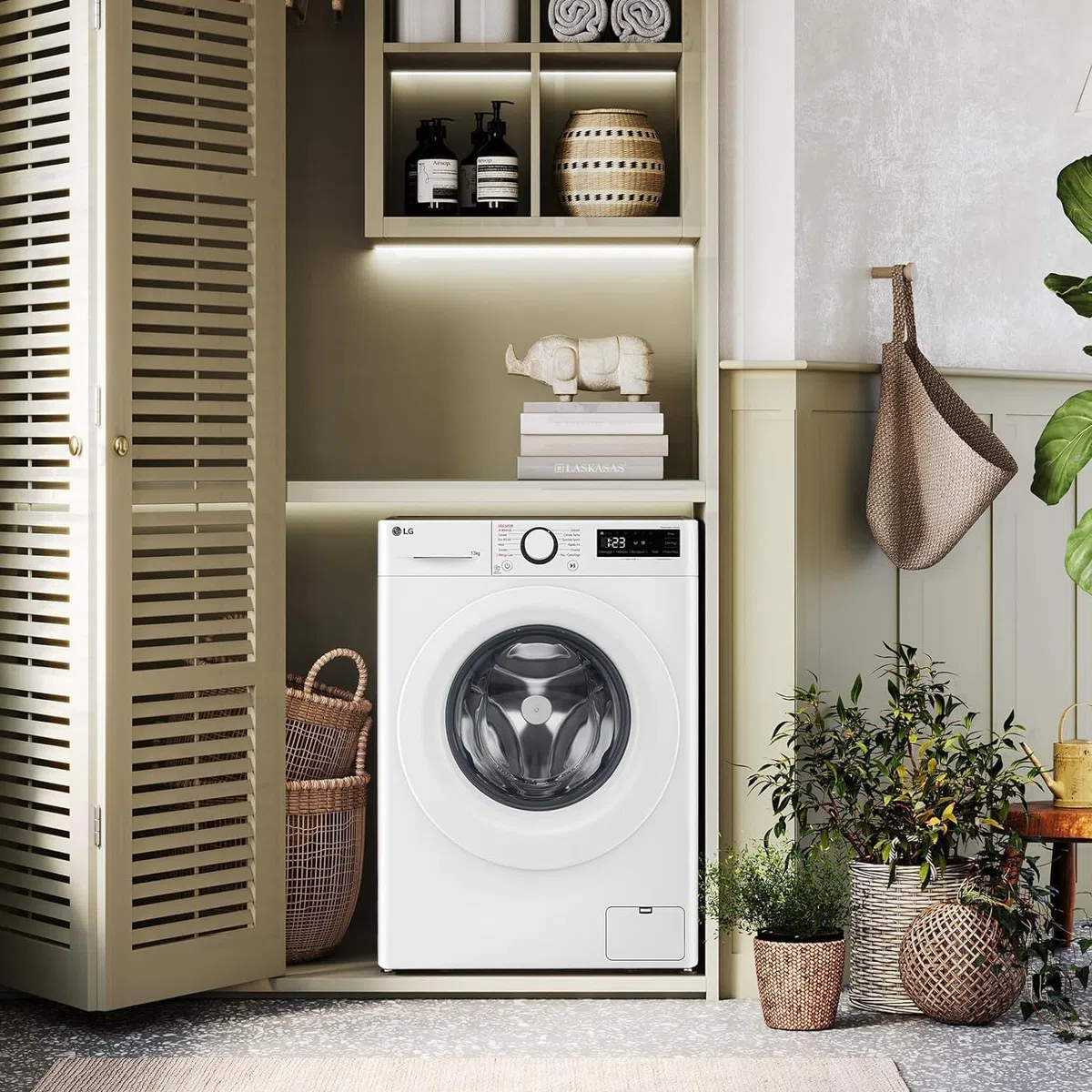 LG F4R3010NSWW Lavatrice Carica Frontale 10kg 1400 giri AIWash Classe A