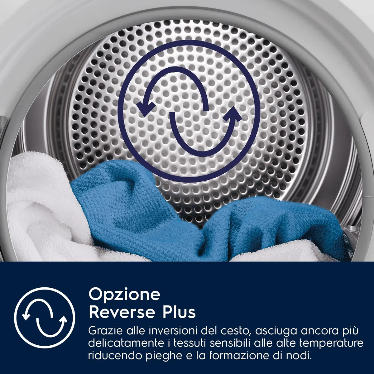 Electrolux Serie 700 DelicateCare, Asciugatrice a Pompa di Calore, 8 kg, EW7H583W, Classe C, 14 Programmi, Tecnologia SensiCare, Motore Inverter, Filtro Easy Flow, 67 dB, 850x596x636 mm