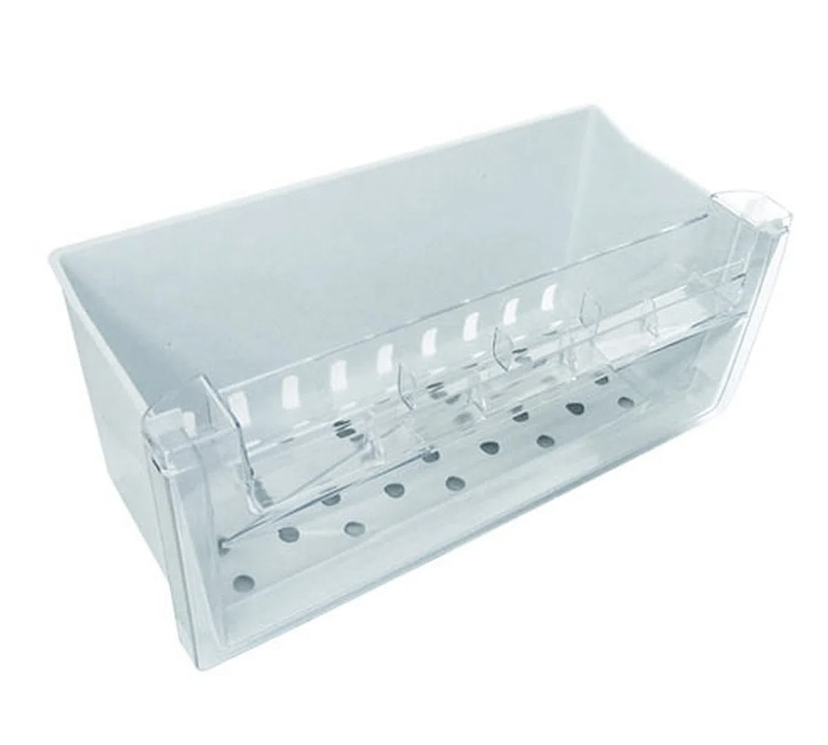 Cassetto Inferiore Freezer Congelatore compatibile con Ariston Hotpoint Scholtes, PW/Cristal, Dimensioni: (LHP) 385x170x175 mm, Codice Articolo 283233