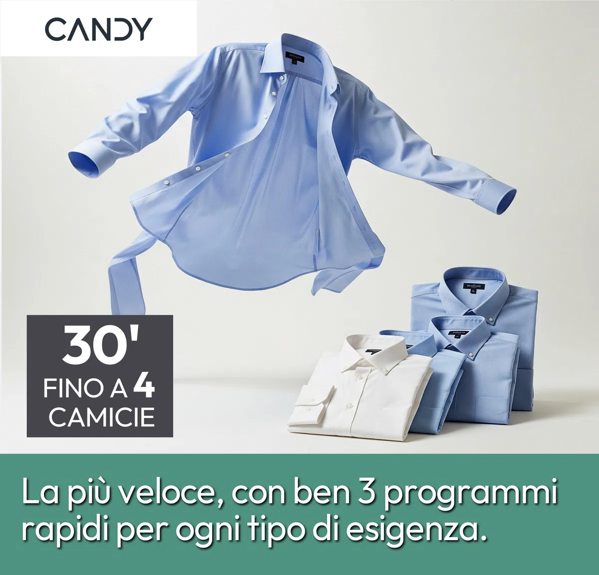 Candy Smart Pro Asciugatrice 8 Kg a Pompa di Calore, Libera Installazione, Classe A+++, Wi-Fi + BLE, Controllo da App, Programma Ciclo Lana, 58,5 x 59,6 x 85 cm, Bianca - CSOE H8A3TE-S