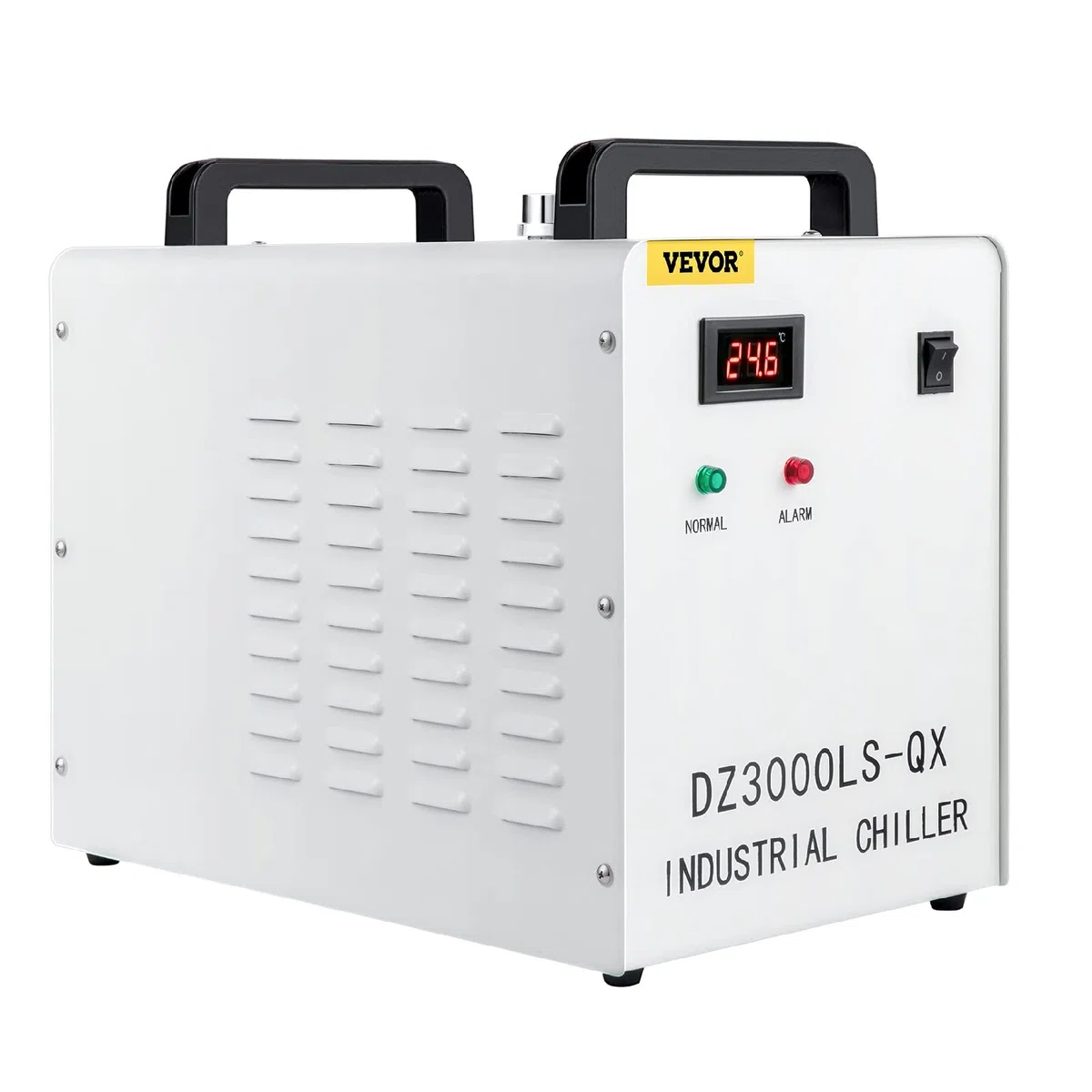 VEVOR Refrigeratore di Acqua Industriale del Refrigeratore di Acqua DZ3000LS-QX 9L Acqua Raffreddamento Refrigeratore Industriale Modello per CNC Laser Engraver