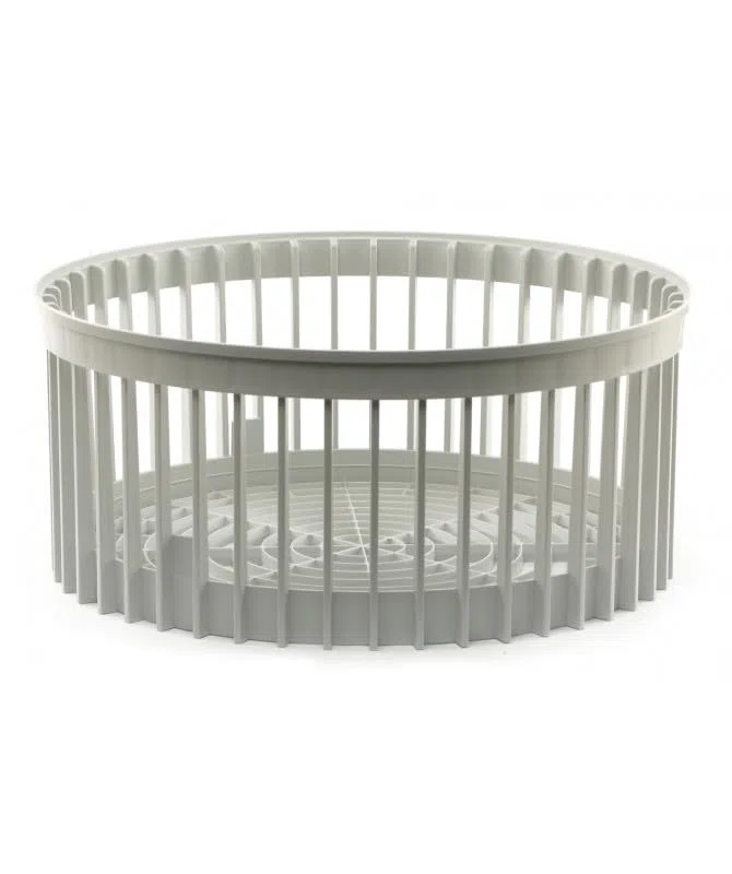 Cesto Lavabicchieri tondo 35 x 17 cm cestello rotondo base lavatazzine per lavastoviglie