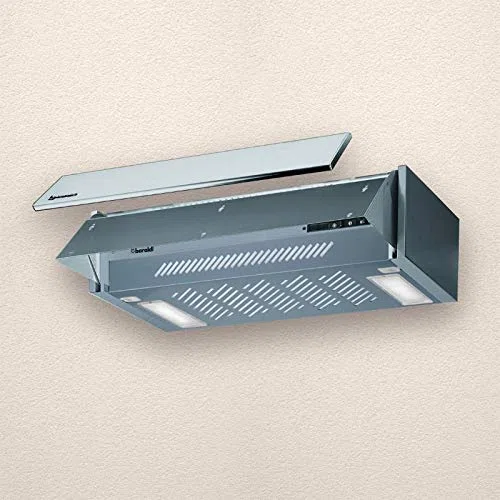 Cappa per cucina Aspirante Sottopensile 60 cm Grigio 01COM060GR38