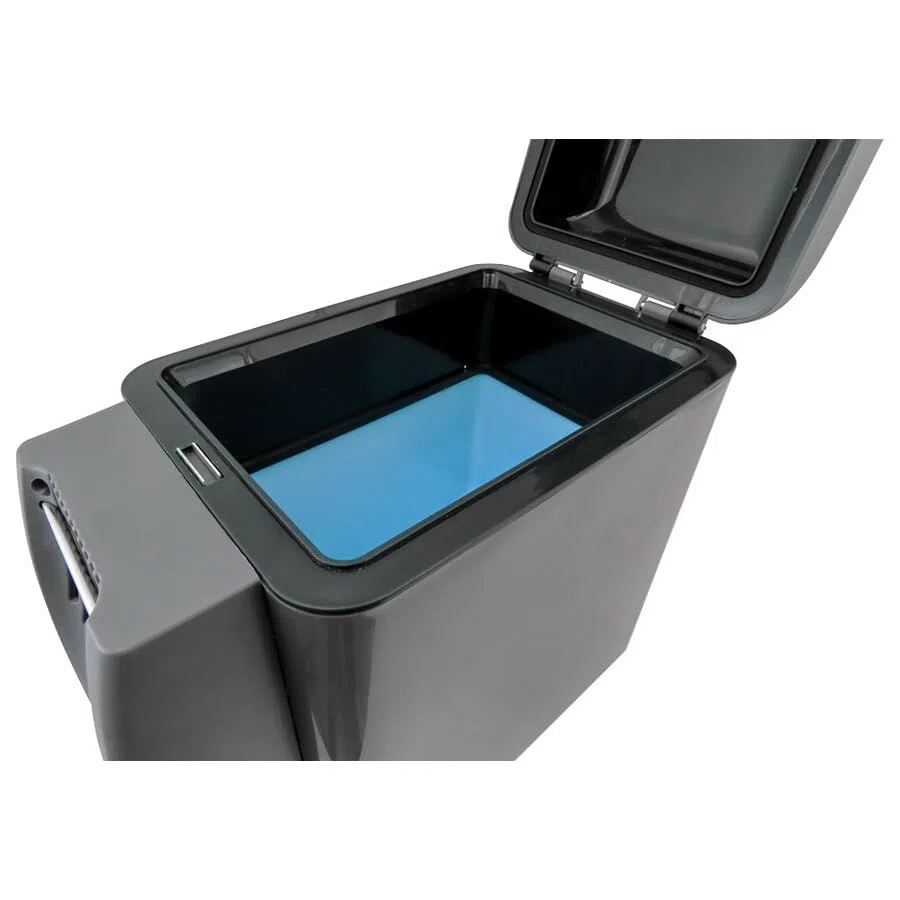 LOGICA Frigo 7.5L - DC Termoelettrico Portatile 7,5L | Caldo/Freddo 12V con Tracolla per Auto, Viaggi e Outdoor