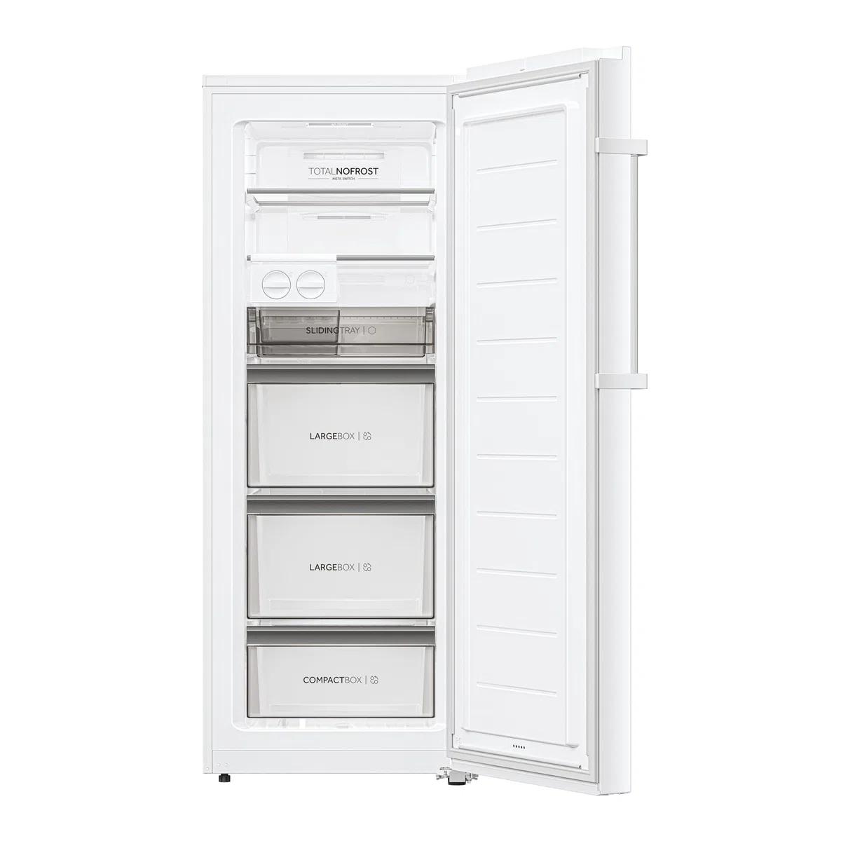 Haier H4F226WDH1 Congelatore/Instaswitch: refrigerazione o congelamento a seconda delle necessità/No Frost/Twist Ice Maker/Smart Hon-App/Inverter Compressore/Volume utile 226 L/Bianco