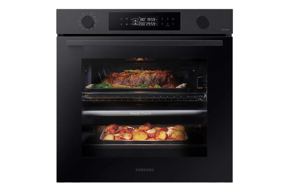Forno Elettrico Ventilato Grill/Vapore 76 Litri Classe A+ 56 cm Nero - NV7B4440VBB