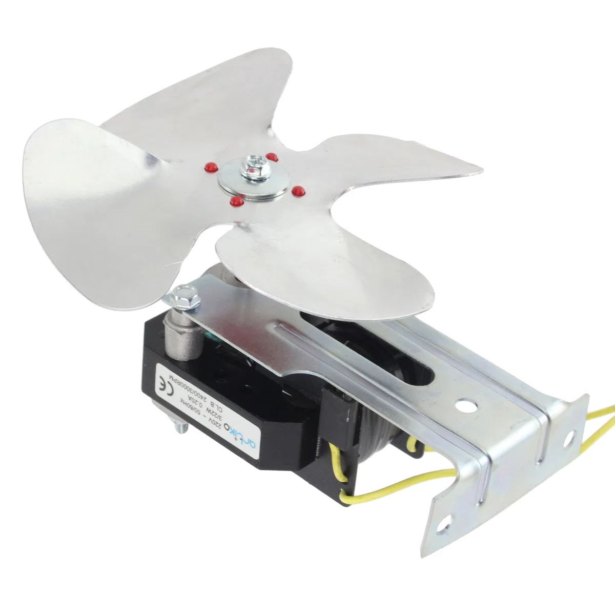 Spares2go Ventola di raffreddamento universale per motore del compressore di frigoriferi e congelatori, 2100 giri/min, 15W