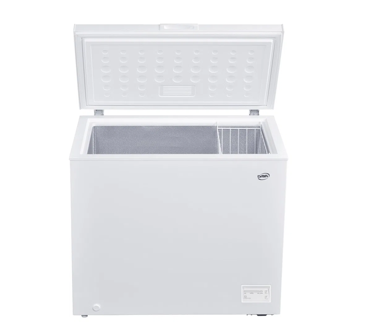 Congelatore a Pozzo Daya DCP200SH4WE0, 198 Litri, Classe E, Controllo Elettronico, Super Freezing, Winter Security, Autonomia 22 ore