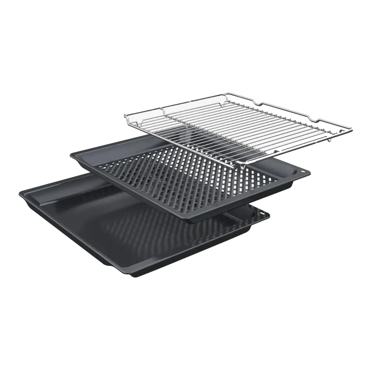 Bosch - Forno Multifunzione Pirolitico, Serie 6, 60 cm. Larghezza Air Fry, Home Connect, Bianco, HBG578EW7