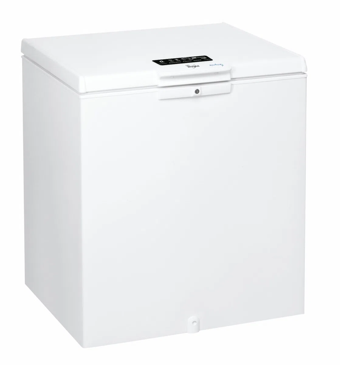 Whirlpool WHE 20112 - Congelatore A Pozzetto 166 Litri Classe Energetica E. Congelatore A Pozzetto Piccolo, Dimensioni: 86,5x80,6x64,2 cm Ideale Per Famiglie Piccole.